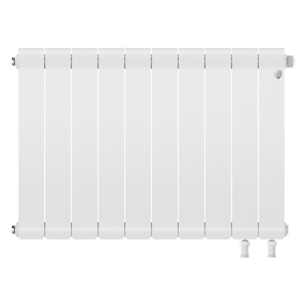 Биметаллический радиатор Royal Thermo Infinity 500 Bianco Traffico (10 секций)